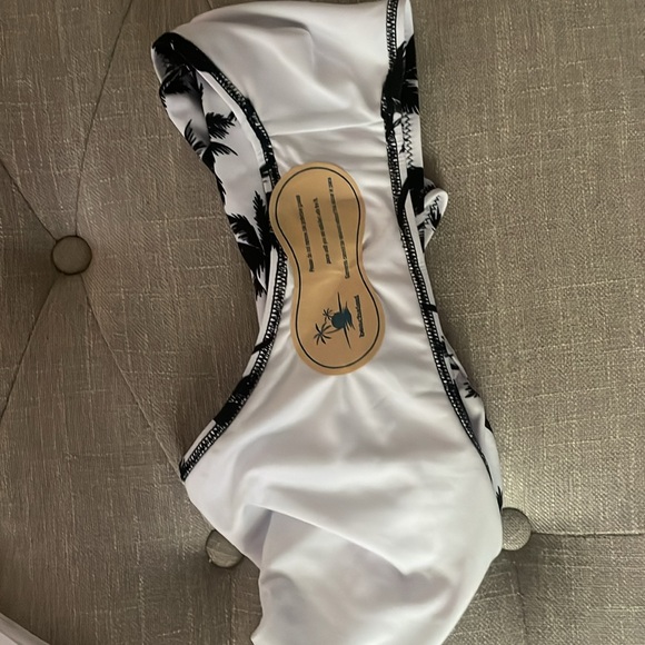 Tankini ruffle top with full coverage bottoms, XL - Picture 6 of 8